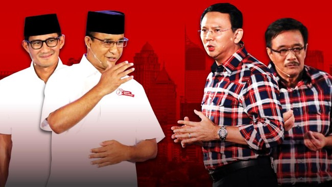 Simak Live Report dan Cek Fakta dari CNNIndonesia.com untuk mengetahui gagasan yang ditawarkan Ahok-Djarot dan Anies-Sandi di acara debat pamungkas malam ini.