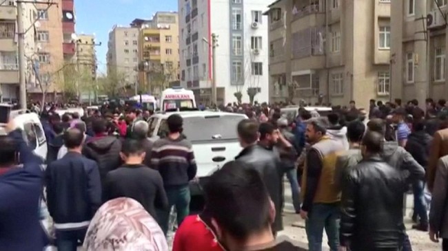 Suleyman Soylu menyebut ledakan di markas polisi Kota Diyarbakir pada Selasa (11/4) pagi bukan murni kecelakaan biasa tetapi aksi terorisme.