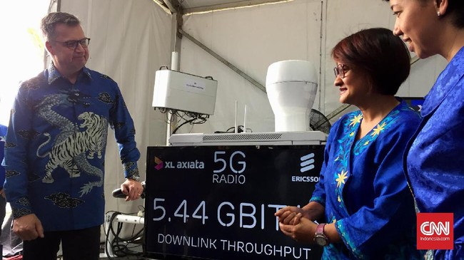 Dalam ujicoba 5G, data sebesar 200MB bisa diunduh dalam waktu 0,28 detik. Sementara kecepatan akses tertinggi berkisar antara 3,03Gbps hingga 5,7Gbps.