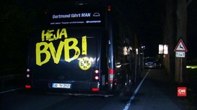 Polisi Buru Pelaku Serangan Bom Bus Tim Dortmund