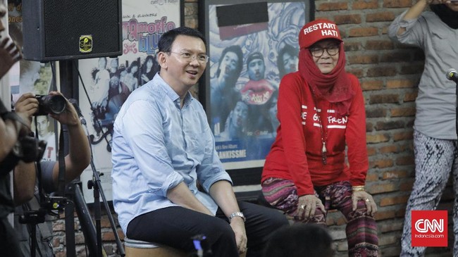 Tak ingin Ahok-Djarot kembali kalah di putaran dua, Slank berinisiasi membuat acara dengan melibatkan warga dan pengurus RT serta RW sekitar Potlot.