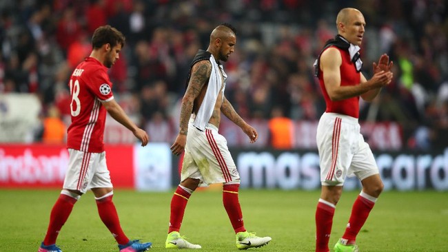 FOTO: Ronaldo Hancurkan Bayern Munich