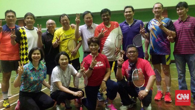 Legenda bulutangkis Indonesia seperti Ivana Lie dan Hariyanto Arbi hadir dalam acara itu. Mereka mengaku mendukung Djarot, tapi tidak dalam konteks Pilkada.