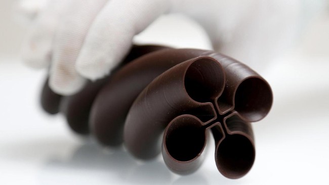 Kecerdasan Mesin Pencetak Cokelat 3D di Belgia