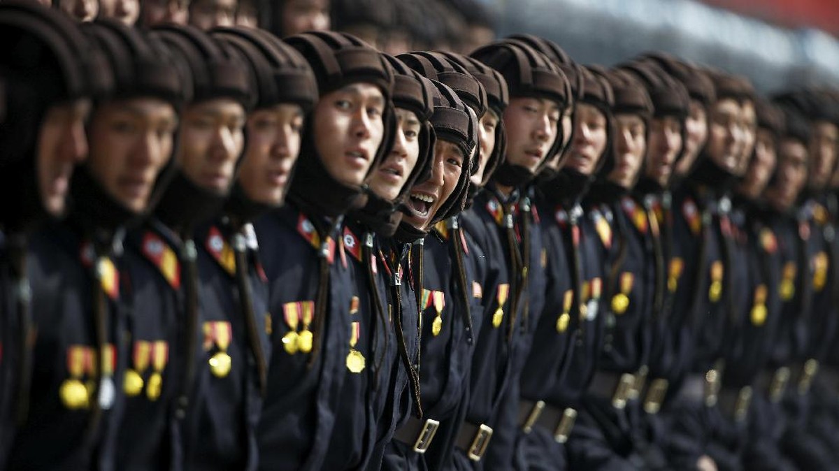 Parade Militer, Korut Pamer Rudal Balistik Bawah Air