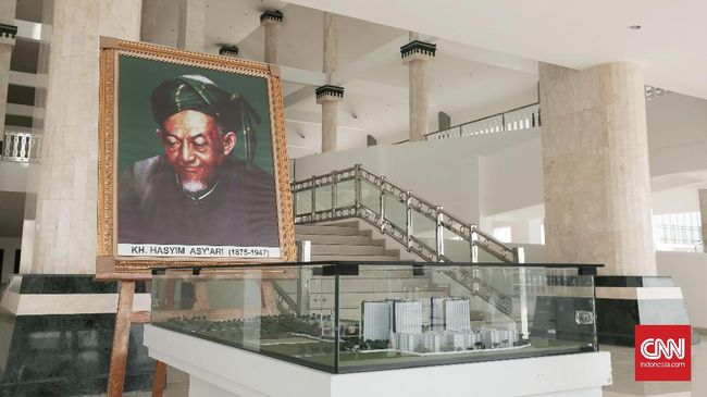 Masjid Raya Kota KH. Hasyim Asy'ari (Foto: CNN Indonesia/ Hesti Rika)
