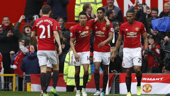 Pertandingan semifinal Liga Europa itu berakhir dengan kemenangan MU berkat gol Marcus Rashford di menit ke-67.