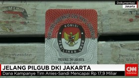 Laporan Dana Kampanye Dua Paslon