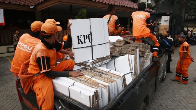 Pada simulasi pemilu 2019 yang akan digelar KPU besok, jumlah peserta pemilih hanya 300 warga. Adapun, pada simulais sebelumnya, KPU melibatkan 500 warga.