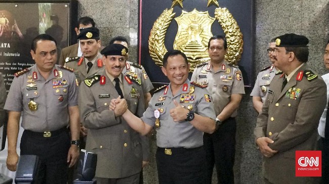 Pertemuan Kapolri dan Kepala Kepolisian Arab Saudi hari ini sebagai tindak lanjut nota kesepahaman yang disepakati kedua negara saat kunjungan Raja Salman.