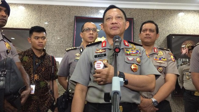 Kapolri Jenderal Tito Karnavian mengatakan, para pejabat tingkat kepolisian daerah di Jabodetabek telah mengantisipasi mobilisasi massa yang akan ke Jakarta.