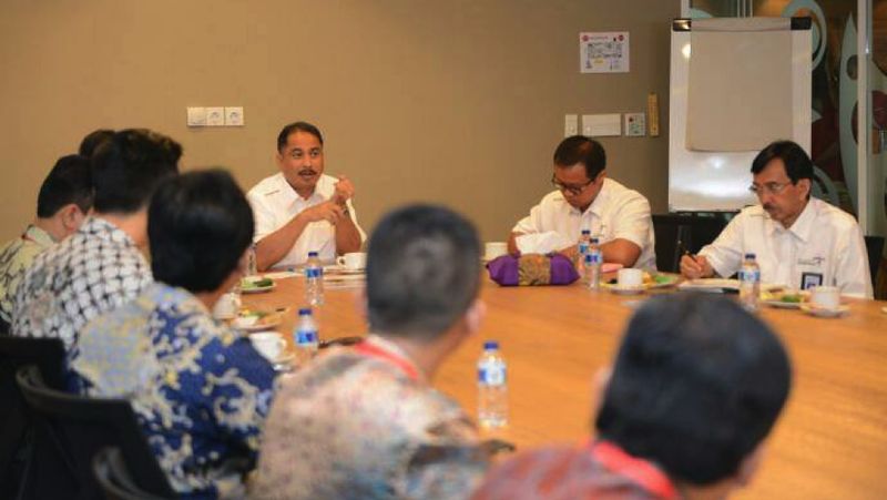 Menindaklanjuti Rakornas I Tahun 2017 tentang air connectivity, Menpar Arief Yahya melakukan roadshow ke-3 airlinesserta Angkasa Pura II.