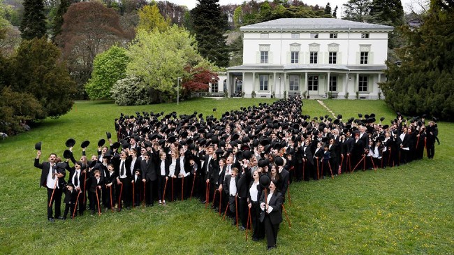 Charlie Chaplin 'Hidup' Kembali di Swiss