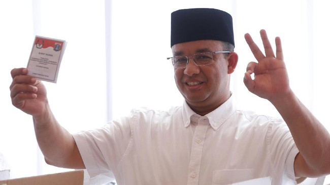 Anies-Sandi juga unggul berdasarkan quick count yang dilakukan oleh Polmark, Voxpol, dan Saiful Mujani Research and Consulting (SMRC)
