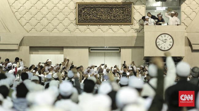 Anies Unggul, Peserta Tamasya Al Maidah Sujud Syukur