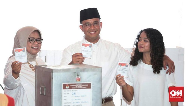 Anies-Sandi memperoleh suara 396 suara. Sejumlah warga setempat mengatakan Anies tak pernah berkampanye di daerah tempat tinggalnya.