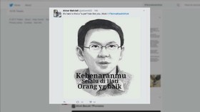 Ucapan Terima Kasih Netizen untuk Ahok