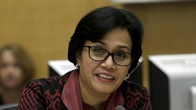 Cara Sri Mulyani Ucapkan Selamat Idul Fitri