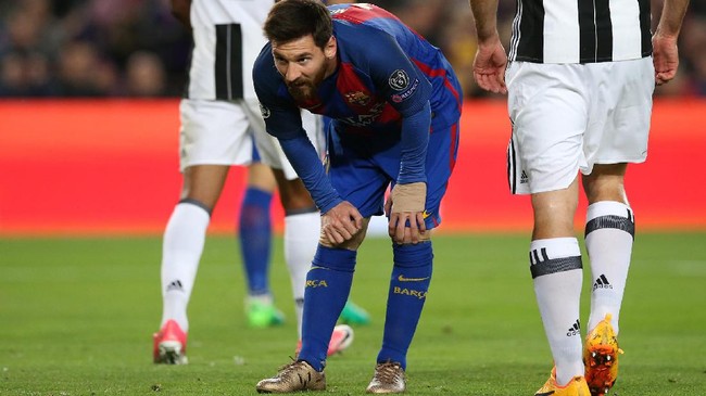 FOTO: Gerendel Juventus Bikin Barcelona Frustrasi