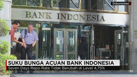 BI Pertahankan Suku Bunga Acuan