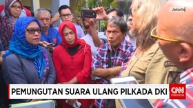 Pemungutan Suara Ulang di TPS 01 Gambir Diwarnai Adu Mulut