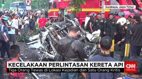 Nekat Terobos Pintu Perlintasan, 3 Penumpang Minibus Tewas