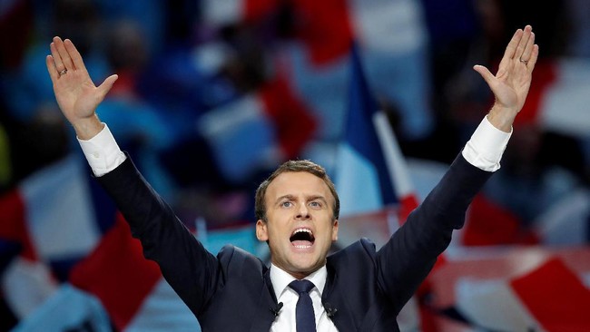 LREM, partai pimpinan Presiden Emmanuel Macron, hampir dipastikan memenangkan kursi mayoritas parlemen dalam pemilu, mengalahkan partai-partai yang lebih besar.