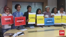 KPK Dapat Dukungan dari Aktivis Perempuan