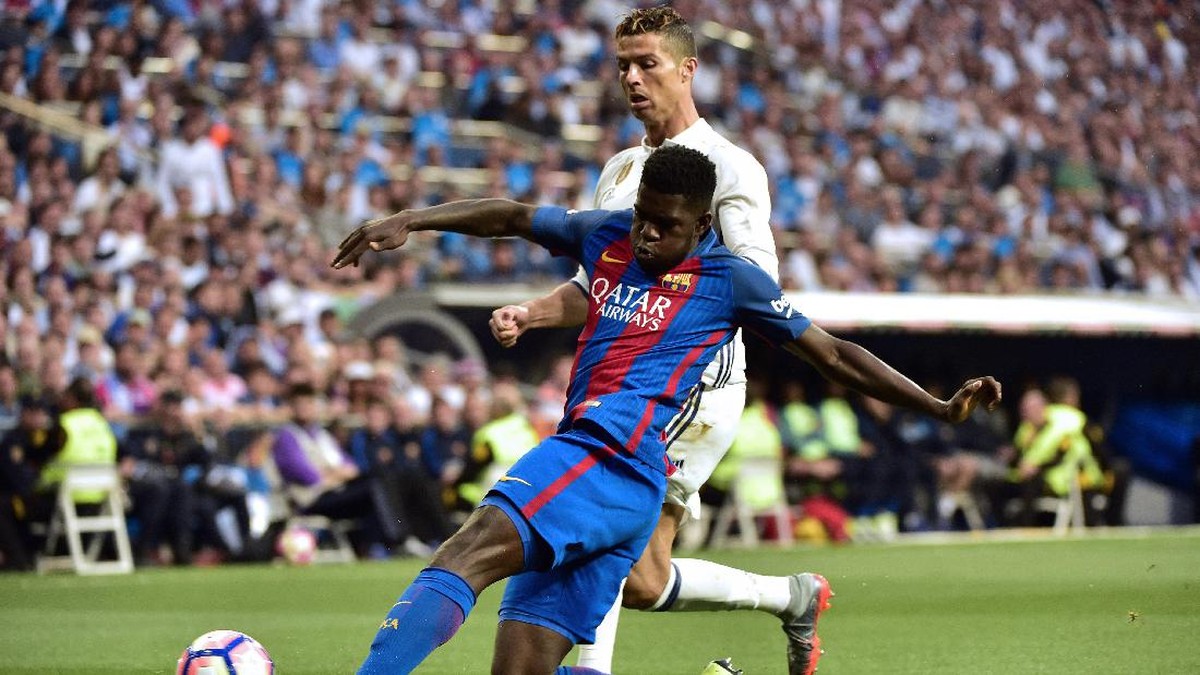 FOTO: Sihir Lionel Messi di Santiago Bernabeu