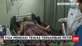 Tiga Pendaki Gunung Prau Dieng Tewas Tersambar Petir