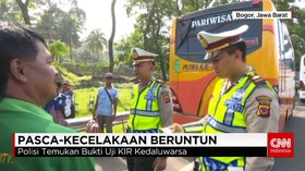 Dishub Razia Bus Pariwisata Pasca-kecelakaan di Puncak