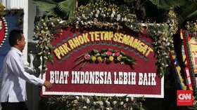 Banjir Karangan Bunga dan Ucapan Terima Kasih untuk Ahok