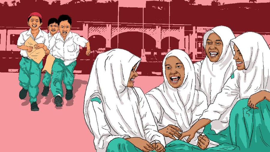 Ilustrasi Bumper DetikX Sekolah Aceh