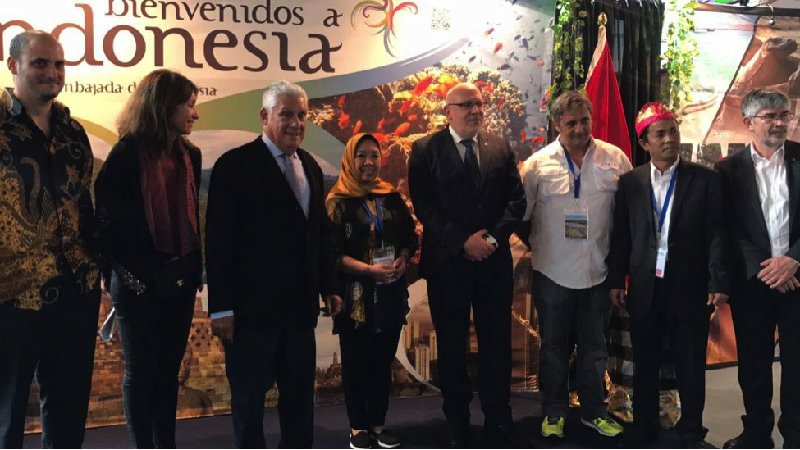 Film promosi pariwisata Indonesia “Wonderful Indonesia” menjadi primadona pada Pameran B-Travel di Barcelona, Spanyol, 21 – 23 April 2017.