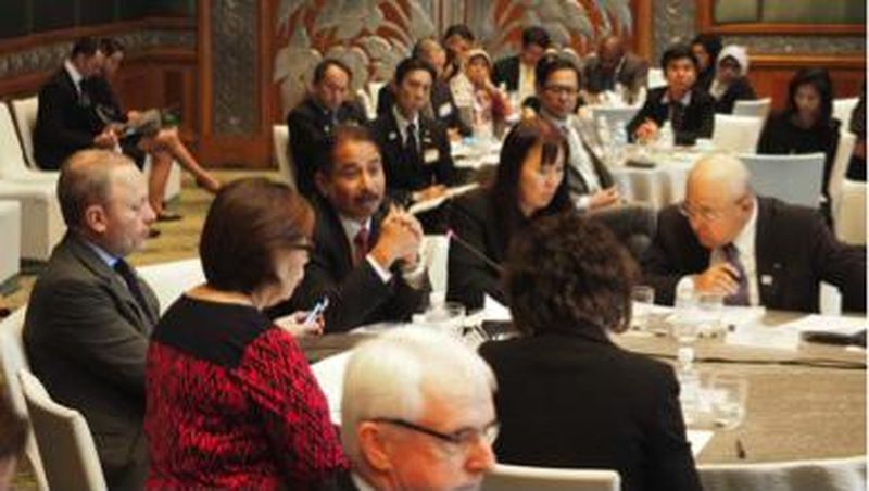 Menteri Pariwisata (Menpar) Arief Yahya memaparkan kunci kesuksesan pariwisata Indonesia di ajang Forum World Travel & Tourism Council
