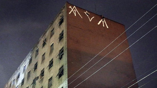 'Perang' Seni Jalanan di Sao Paulo