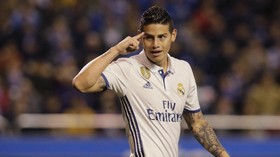 James Rodriguez Pamit dari Real Madrid
