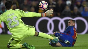 Tanpa Messi dan Suarez, Barcelona Bantai Murcia 5-0