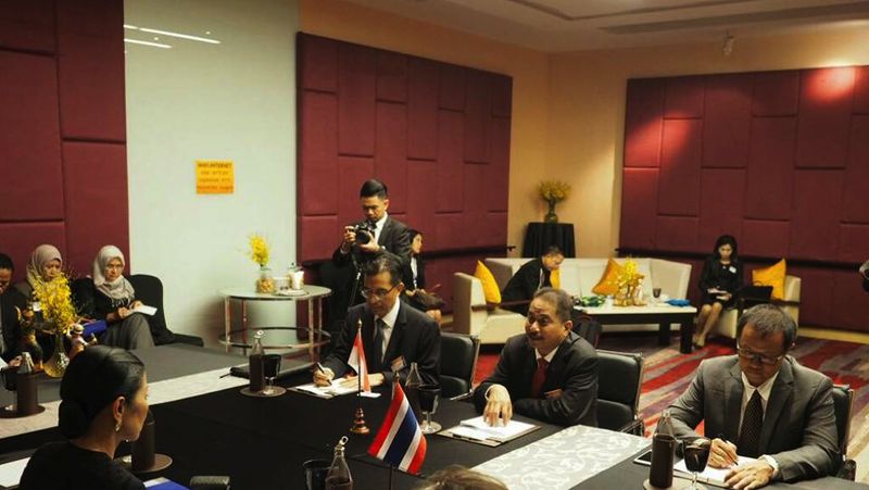 Arief Yahya dan Kobkarn Wattanavrangkul menggelar pertemuan khusus di sela-sela forum World and Tourism Council (WTTC) Global Summit 2017 di Bangkok