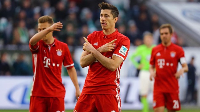 Bayern Munich berhasil mengunci gelar juara Bundesliga musim ini usai membantai Wolfsburg. Dan, berikut lima laga penting untuk kesuksesan Bayern musim ini.