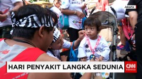 Lari Bersama Memperingati Hari Penyakit Langka
