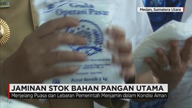 Pemerintah Pastikan Stok Pangan
