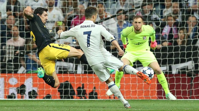 Atletico Madrid tak pernah kalah dalam laga kandang di Liga Champions musim ini, namun Real Madrid juga hebat dalam laga tandang.