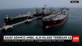 Saudi Aramco Ambil Alih Kilang Terbesar AS