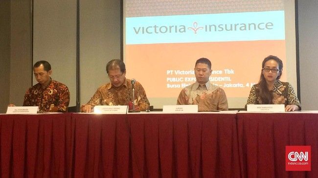 PT Victoria Insurance Tbk membukukan laba bersih Rp2,33 miliar di kuartal I 2016, anjlok 42,62 persen dari periode yang sama tahun lalu, Rp4,05 miliar.