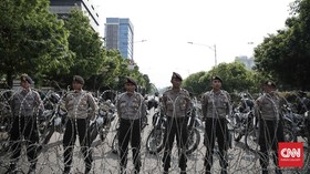 Polisi Kawal Hakim Pemutus Hukuman Ahok