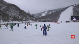 Mengintip Ski Resor Proyek Kesayangan Kim Jong Un
