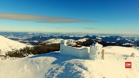 Lembar Baru Observatorium PD II di Pegunungan Ukraina