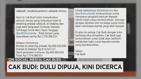 Penyalahgunaan Dana Donasi oleh Cak Budi