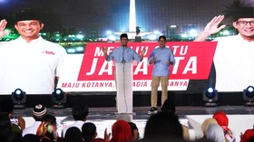 Cuaca Diperkirakan Cerah Saat Pelantikan Anies-Sandi